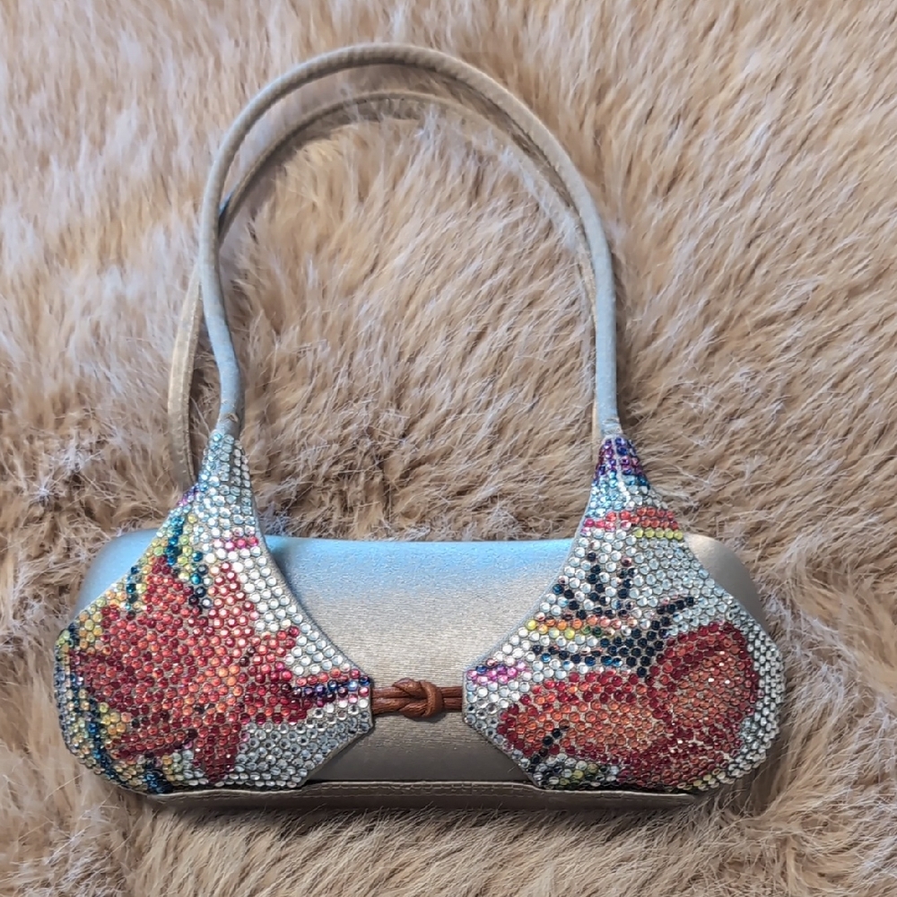 Rodo Made In Italy Embellished Clutch